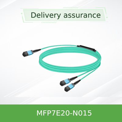 Mellanoxケーブル MFP7E20-N015 マルチモード MPO-12/APC - 2x MPO-12/APC パッシブ光ファイバーケーブル、15m