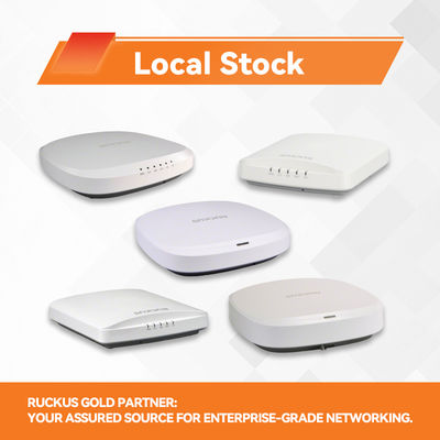 高度なRuckus 901-R550-WW00 Wi-Fi 6アクセスポイントソリューション