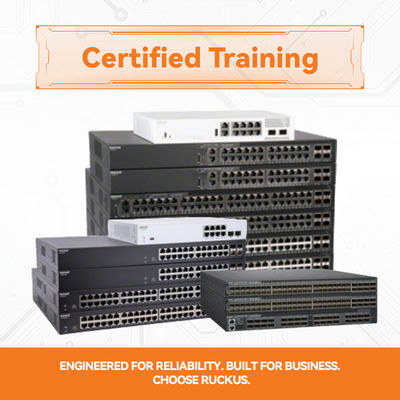 信頼性の高いデータ伝送のためのRuckus ICX 8200-48PFマネージドスイッチ
