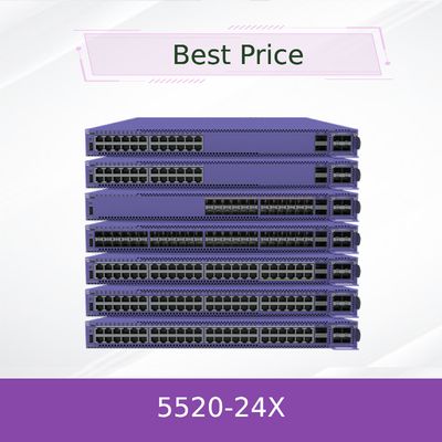 エクストリームネットワークスイッチ 24ポートスイッチラック 搭載型 5520-24X
