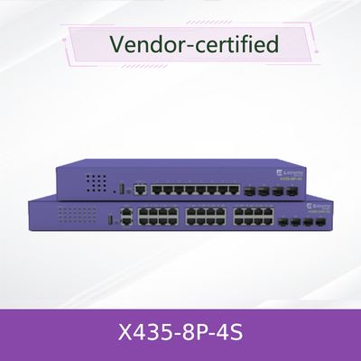 高性能エクストリーム X435-8p-4s ネットワークスイッチ