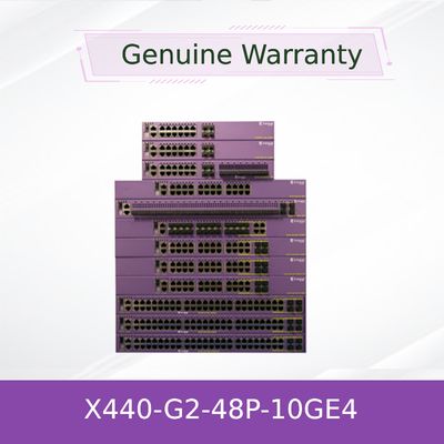 免許証によってExtremeXOSオペレーティング システムの4のAVBのイーサネット極度な頂上X440 G2 48p 10GE4