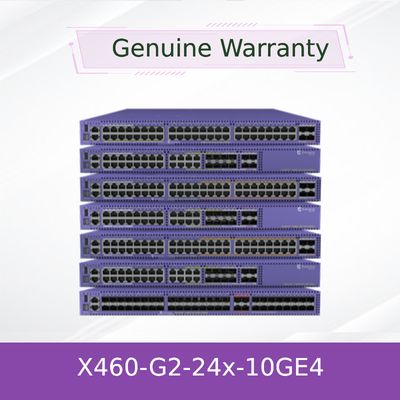 高性能スタッキング エクストリームネットワーク AVB スイッチサミット X460-G2-24x-10GE4-ベース 新品とオリジナル