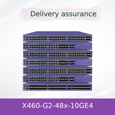 RJ45 48x エクストリームネットワークスイッチ X460 スイッチ PoE+ コンソールポート 10GE4 ベース 48 ポート
