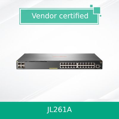 Hpe Aruba Networking 2930f 24G Poe+ 4SFP 370W スイッチ (JL261A) 新品・オリジナル