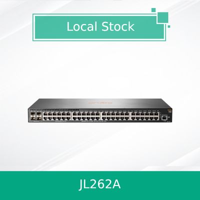 HPE Aruba Networking 2930F 48G PoE+ 4SFP 370W スイッチ (JL262A) 新品およびオリジナル