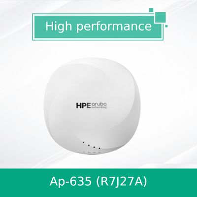 Hpe Aruba Networking Ap-635-RW (R7J27A) トライラジオ 2X2 802.11ax WiFi 6e 内部アンテナ キャンパスAP