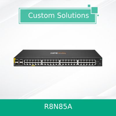 HPE Aruba Networking CX 6000 48G Class4 PoE 4SFP 370W スイッチ (R8N85A)