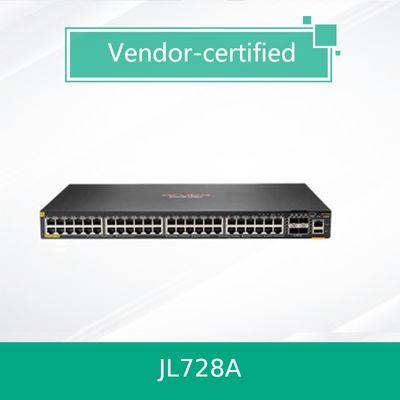 HPE Aruba Networking CX 6200F 48G Class4 PoE 4SFP+ 740W スイッチ (JL728A)
