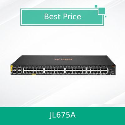 Hpe Aruba Networking Cx 6100 48g Class4 Poe 4SFP+ 370W スイッチ (JL675A) 新品・オリジナル