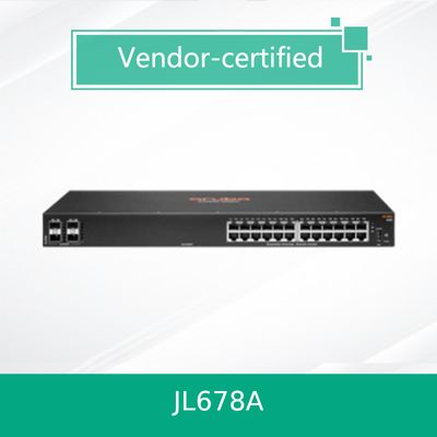 Hpe Aruba Networking Cx 6100 24G 4SFP+ スイッチ (JL678A) 新品とオリジナル