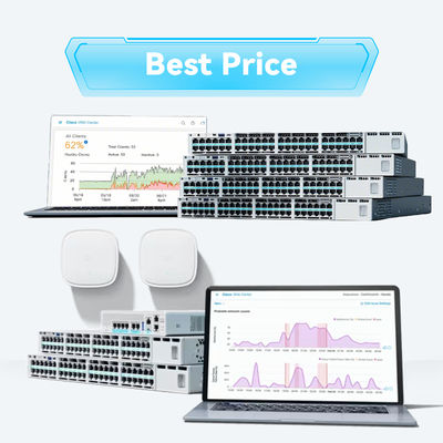 C9200-48p-E 48X 1g RJ45 Poe+ポートネットワークスイッチ 48ポート Poe+ネットワークエッセンシャル X1 AC電源