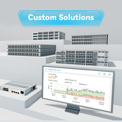 C9200-48p-E 48X 1g RJ45 Poe+ポートネットワークスイッチ 48ポート Poe+ネットワークエッセンシャル X1 AC電源