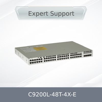 新しいオリジナルのC9200L-48t-4X-Eネットワークスイッチ,L3,管理,48 X 10/100/1000 + 4 X 10 ギガビット SFP+ (アップリンク)