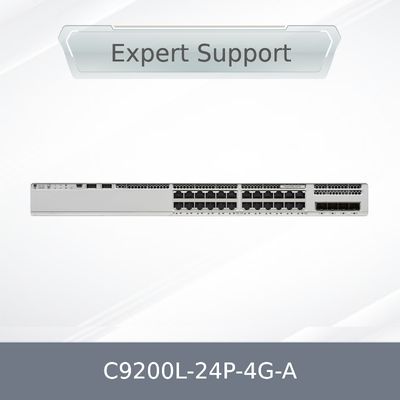 新品オリジナルクリーンストック 9200L スイッチ C9200L-24p-4G-a Cata Lyst 9200L 24ポート Poe+、4 X 1g、ネットワークアドバンテージ C9200L-24p-4G-a