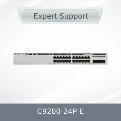 オリジナル C9200-24p-E 9200 レイヤー2 イーサネット 24 ポート PoE ネットワークスイッチ (QoS 機能付き)