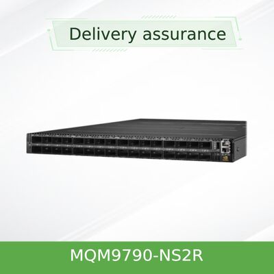 NVIDIA MQM9700-NS2R 量子-2シリーズ 400Gb/s インフィニバンド スマートスイッチ 64ポート リバースエアフロー (C2P)