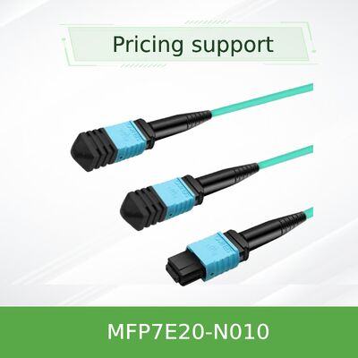 NVIDIA MFP7E20-N010 10m MPO-12/APC Multimode Fiber Cable 400G NDR/Ethernet Type B Crossover for OSFP Switches