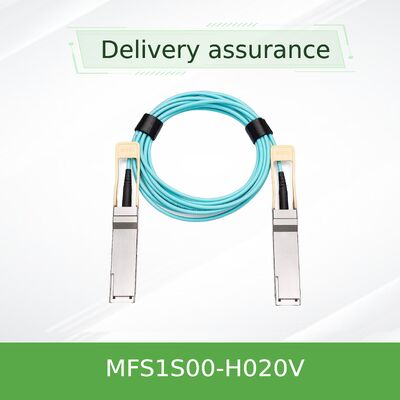 NVIDIA MFS1S00-H020V 20m QSFP56 200Gb/s アクティブ オプティカルケーブル