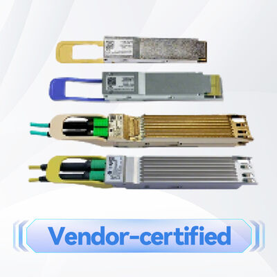 MMA4Z00-NS Mellanoxのトランシーバー800Gb/Sの双生児の港OSFP 2x400Gb/S多重モードSR8 50m