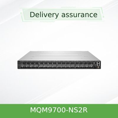 NVIDIA Quantum 2 MQM9790-NS2R 64ポート 400Gb/s アンマネージド InfiniBand スイッチ (逆エアフロー (C2P))