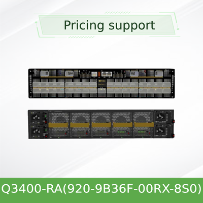 NVIDIA Q3400-RA 144-ポート 800Gb/s XDR インフィニバンド スパイン スイッチ