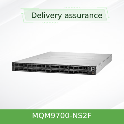 NVIDIA 量子-2 MQM9700-NS2F 400Gb/s インフィニバンド スイッチ  64-ポート NDR, P2C エアフロー,オンボード管理