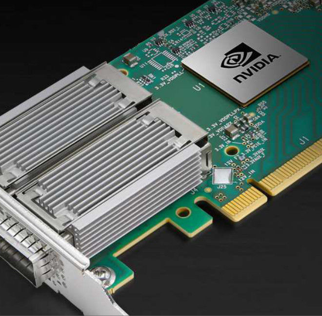 EDR/100GbE VPIのネットワーク・アダプタ カードメラノックス 100gbe Nic MCX556A-EDAT ConnectX-5 QSFP28