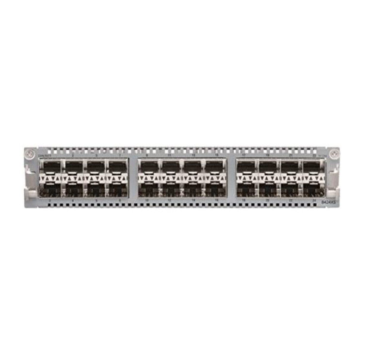 極度な無線接点EC8404001 - E6イーサネット スイッチ・モジュール- 24 -港1 10G SFP+のプラグイン可能なトランシーバー