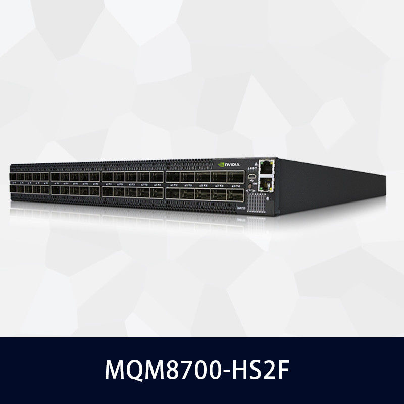 管理型インフィニバンドHDRスイッチ Mellanox 200gb スイッチ MQM8700 40ポート MQM8700-HS2F(920-9B110-00FH-0MD)