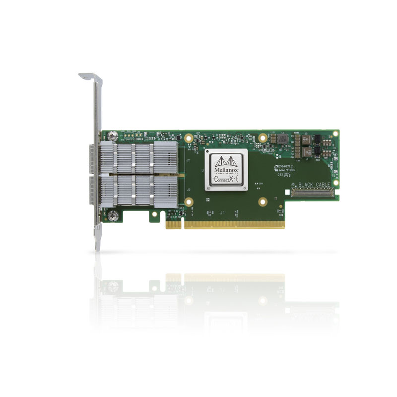 MCX653106A-HDAT-SP Mellanox ネットワーク カード 200Gb/S 4*50Gb/S イーサネット ポート