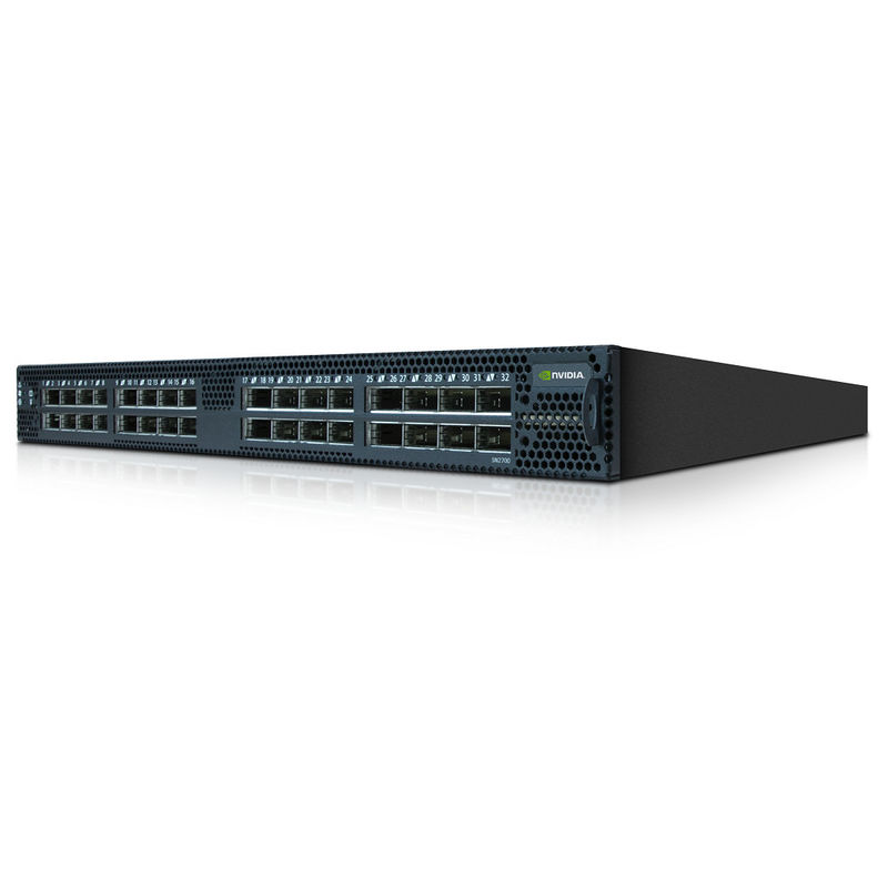 MSN3700-CS2Fオニックスが付いているスペクトル2によって基づく100GbE 1Uの開いたmellanoxのネットワーク スイッチ32のQSFP28港