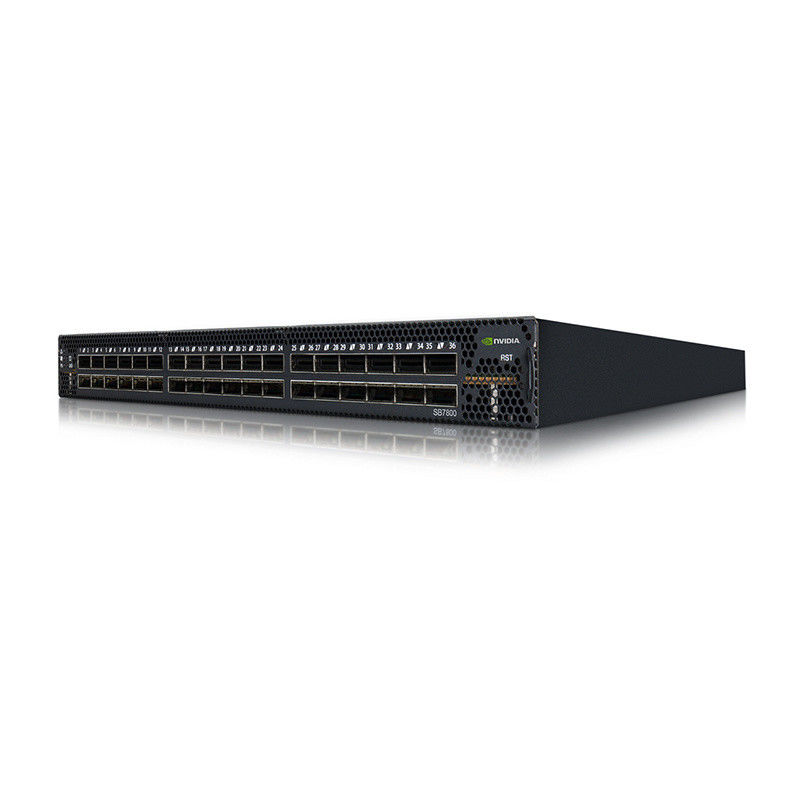 MSB7800-ES2F Mellanoxネットワーク スイッチIB 2はEDR InfiniBand 1U 36のQSFP28港を基づかせていた