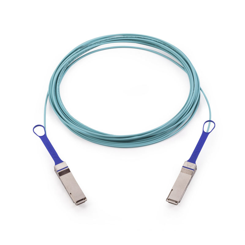 100Gb/S QSFP LSZH 5m Mellanox AOCケーブルまでのMFA1A00-E005活動的な光ケーブルInfiniBand EDR
