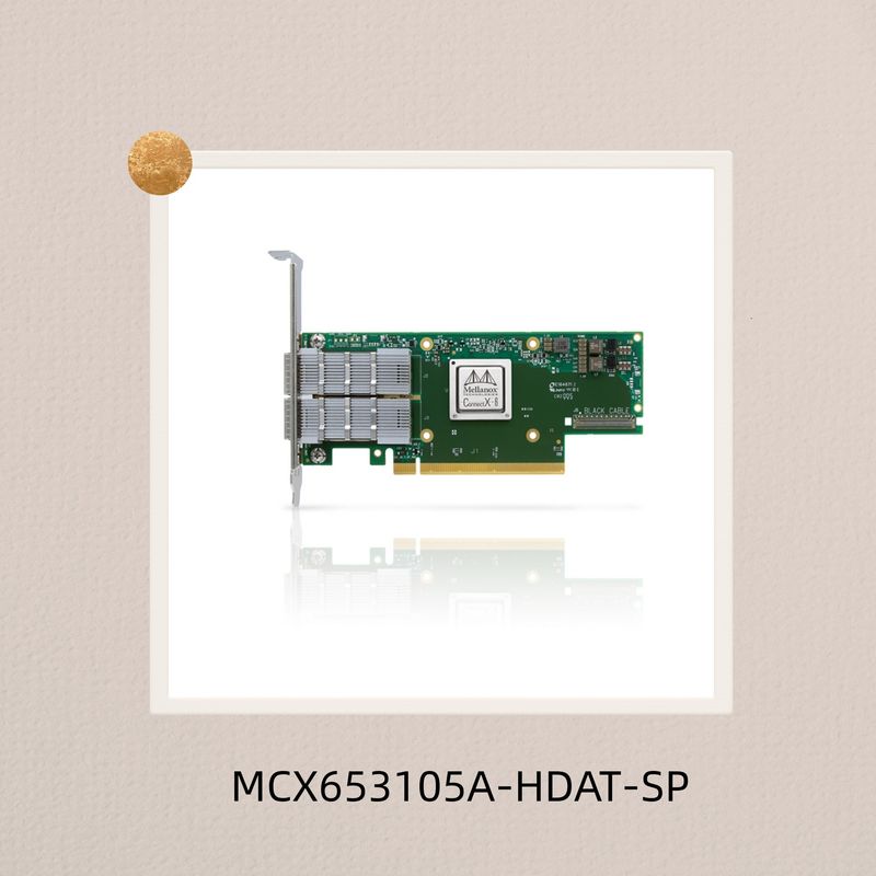 Mellanox MCX653105A-HDAT-SPのサーバーのための信頼の暗号加速の安全なブーツの根