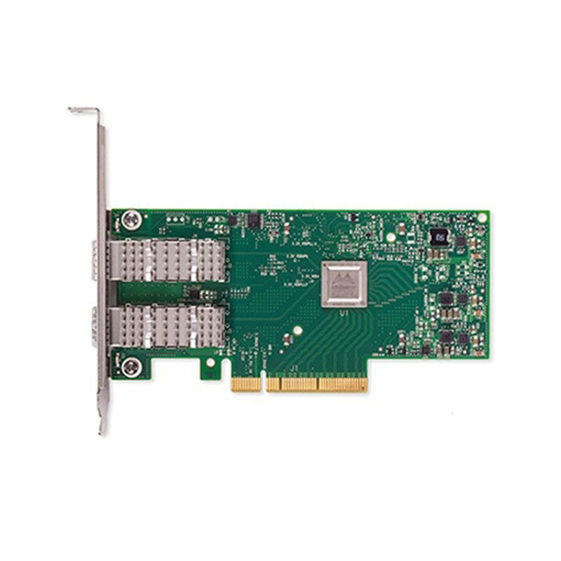 MCX4121A-XCAT ConnectX-4 Lx EN Mellanoxのネットワーク カード10GbEデュアル ポートSFP28 PCIe3.0 X8