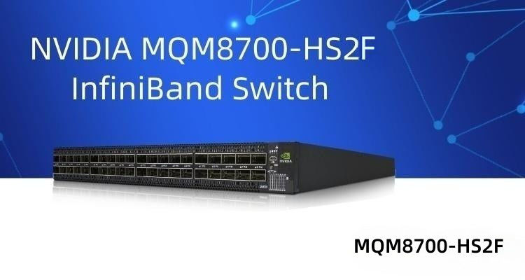 データ センタのためのMQM8700-HS2F Mellanoxのネットワーク スイッチ40の港200G InfiniBand