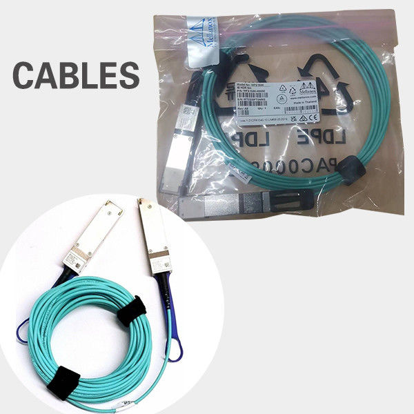 活動的な繊維ケーブル20メートルの200Gb/S VPI IB HDRおよび200GbE QSFP56 MFS1S00-H020V