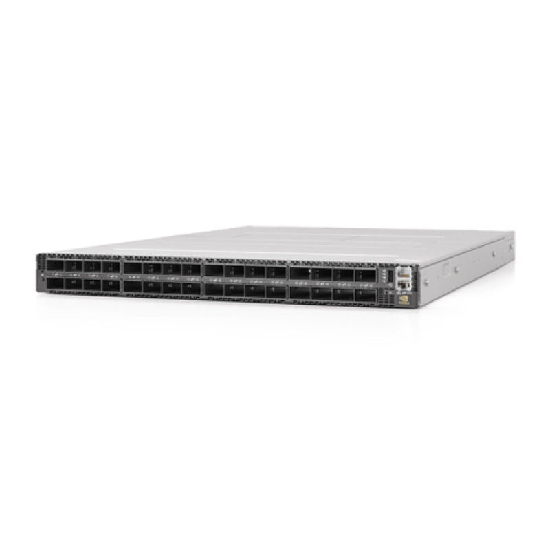 インフィニバンド MQM9700-NS2F メラノックス ネットワーク スイッチ 400G 16.8 Tbps サーバー