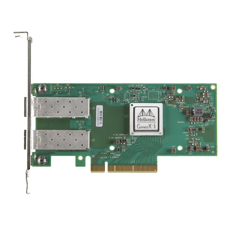 MCX512A-ACAT Mellanox ConnectX-5 ENネットワークインターフェイスカード 10/25GbE 双ポート SFP28