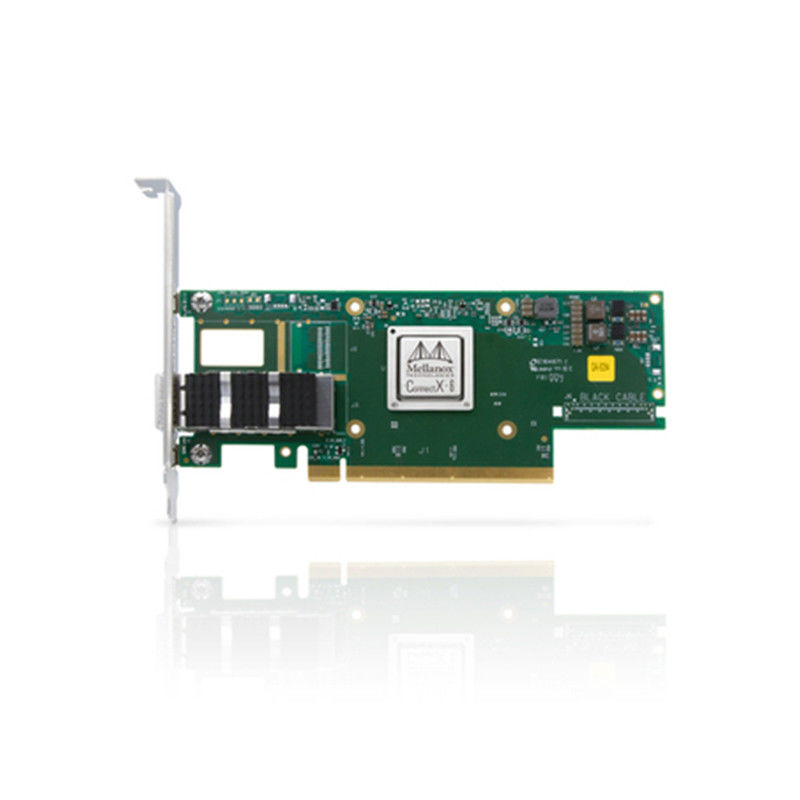 ConnectX 6 デュアルポートアダプター メラノックスカード 100Gb/S MCX653105A-ECATをサポート