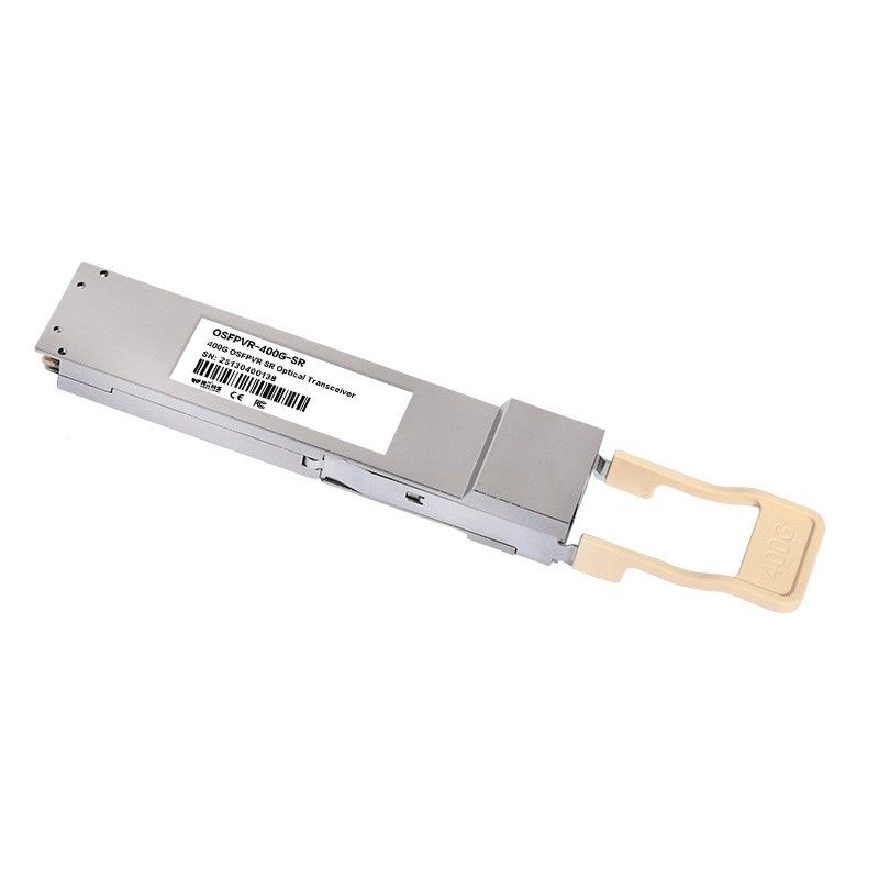 帯域幅 400G イーサネットネットワーク OSFP SR4 多様性ファイバートランシーバー モジュール