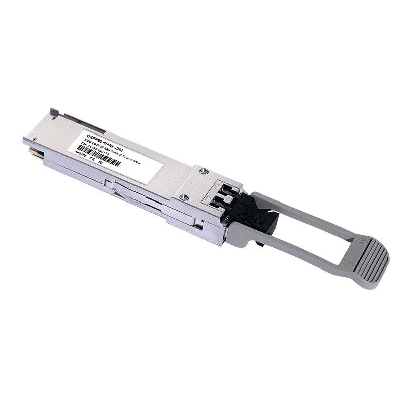 100G QSFP28 ZR4 LC デュプレックス オプティカルトランシーバー 80km SFP28 LR4 103Gbps EML LAN-WDMトランシーバー デジタル診断