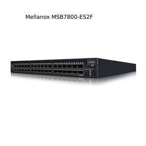 100Mbps 送信速 Mellanox Msb7800-Es2f インフィニバンド スイッチ 36 Qsfp28 ポート 40 ブロックしないポート 1u サイズ Ib スイッチ
