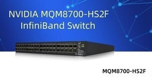 スタッカブル Mellanox MQM8700-HS2F 200G InfiniBand HDR スイッチ、データセンターのAIおよびHPCニーズにおけるホットスワップ可能な低遅延を実現