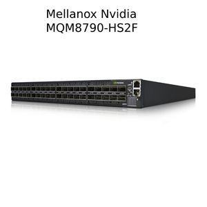 Mellanox Mqm8790-HS2f オリジナル 40ポート InfiniBand スマートスイッチ 外部管理 200GB/S Poe Vlan スタッカブルスイッチ