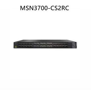 Mellanox MSN3700-CS2RC 920-9n201-00r7-0c0 ネットワークスイッチ Infinibandテクノロジー 32QSFP56ポート 速度伝送レート