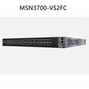 インフィニバンド技術 メラノックス MSN3700-Vs2FC 200gbe 1u Cumulus Linux と 64 ポート 2 電源付きオープン イーサネット スイッチ