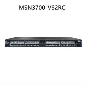 Vlan サポート Nvidia MSN3700-Vs2RC スペクトラム-2 ベース 200gbe 1u オープン 32X200gbe イーサネット スイッチ カミュルス Linux 32 Qsfp56 ポート