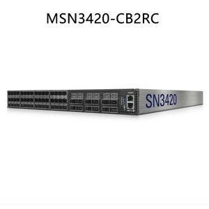 カスタマイズ可能なネットワーク 64-ポート メラノックススペクトル-2 ベース Sn3420 25gbe/100gbe スイッチ Vlan サポート